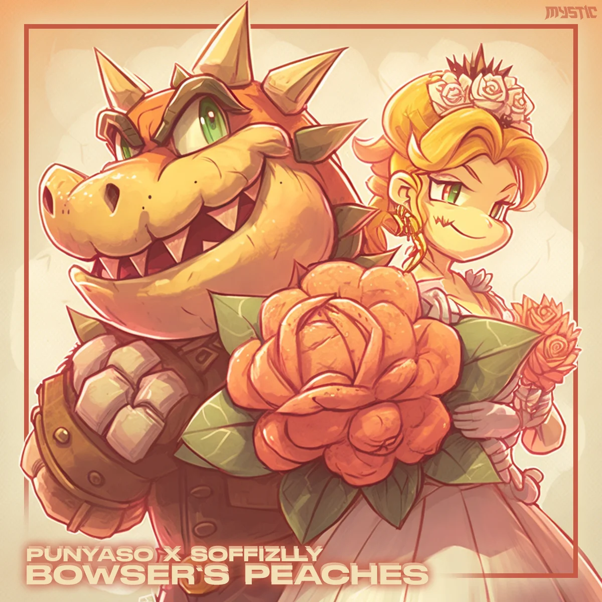 Bowser's Peaches artwork