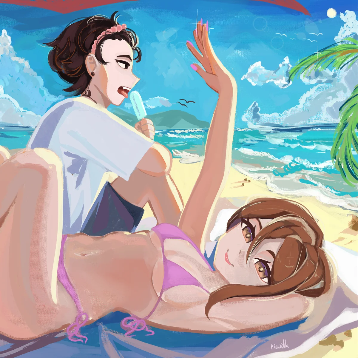 Summertime artwork